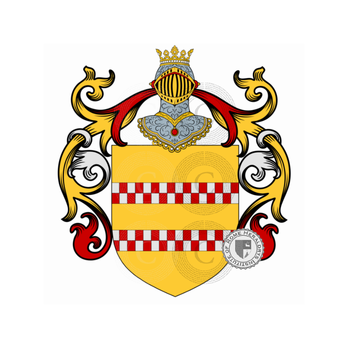 Wappen der FamilieSerra, Serra Lutzu,Serra Madia