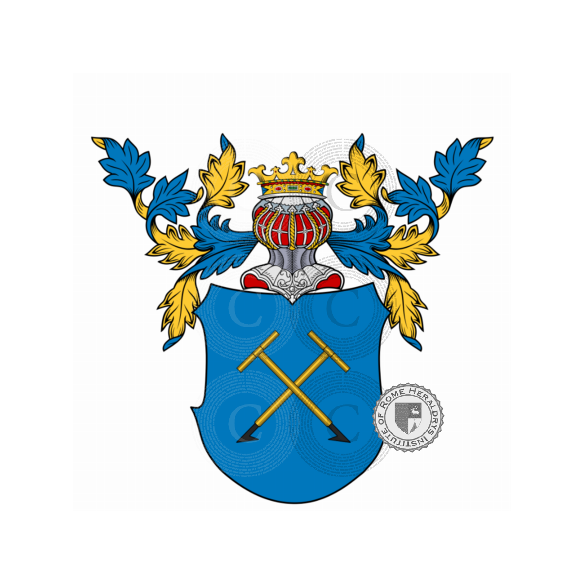 Coat of arms of familyStachel, Stachel von Stacheleck