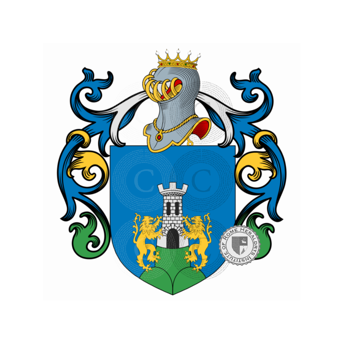 Coat of arms of familyLazzzarelli, Lazzarella
