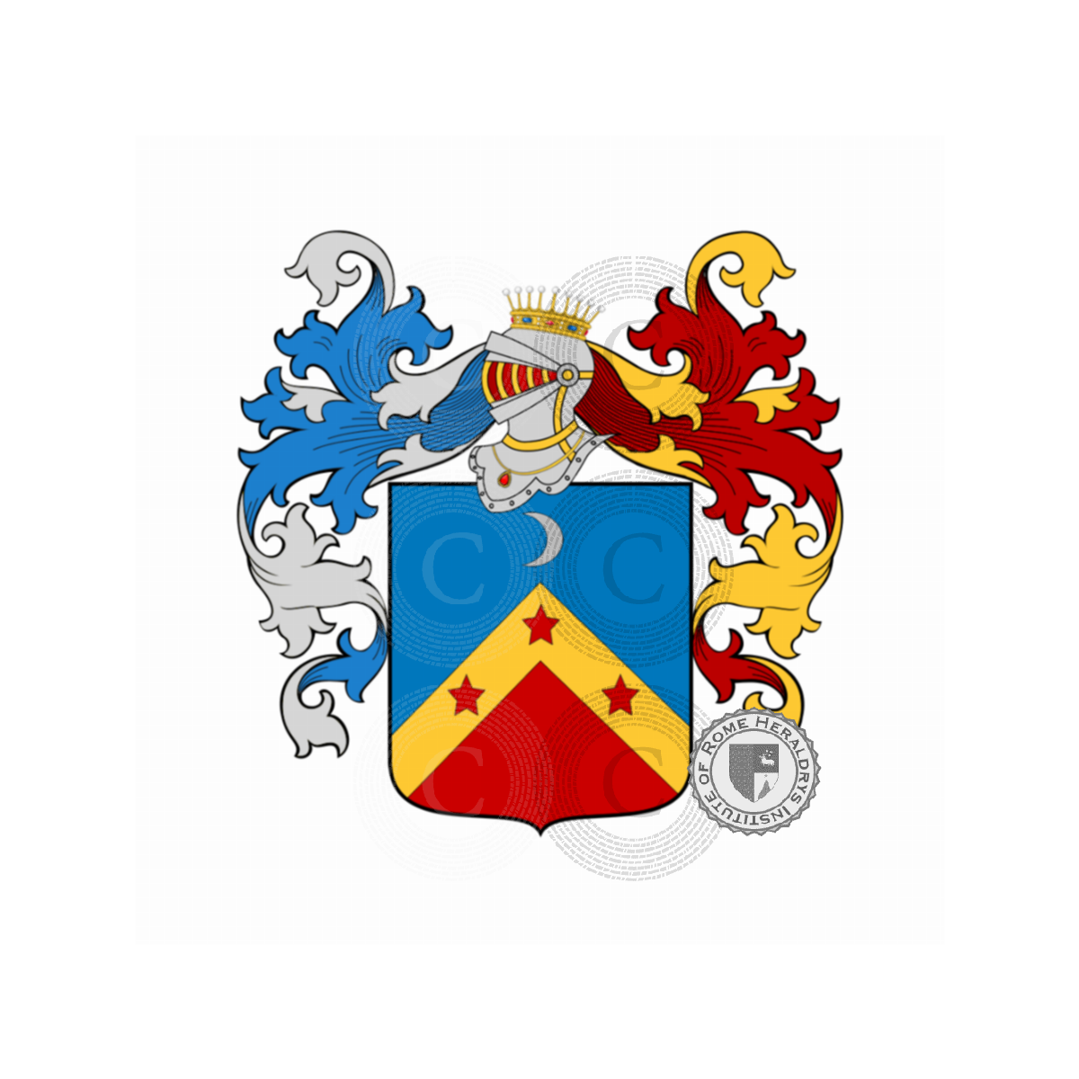 Wappen der Familiemerenda salecchi