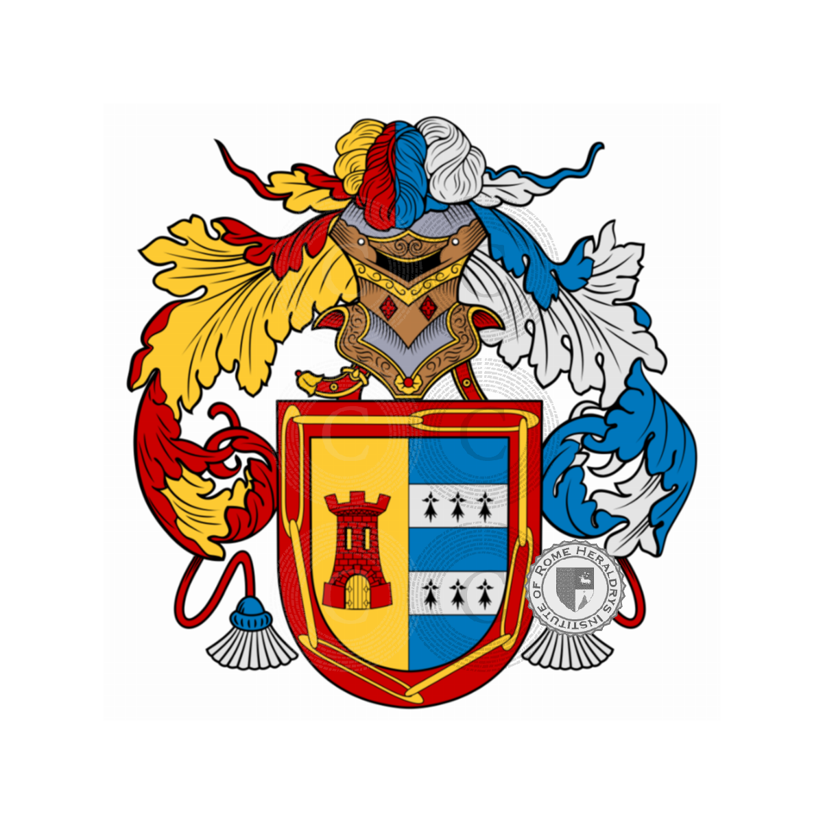 Escudo de la familiaMigliaresi, Migliorese,Miglioresi