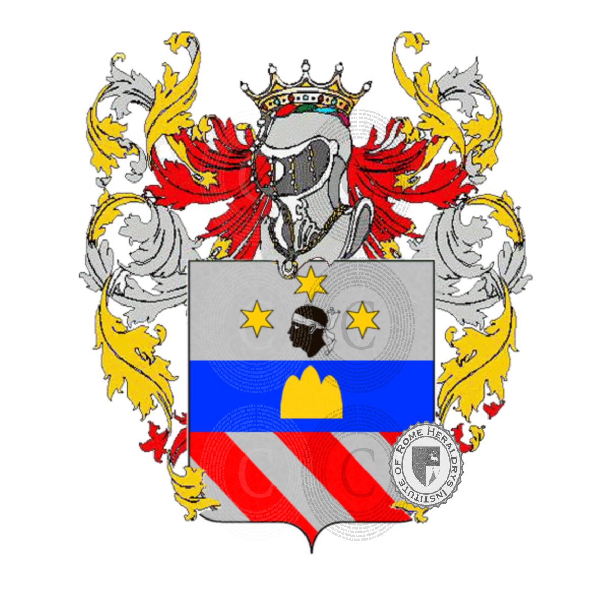 Wappen der Familiemoretti