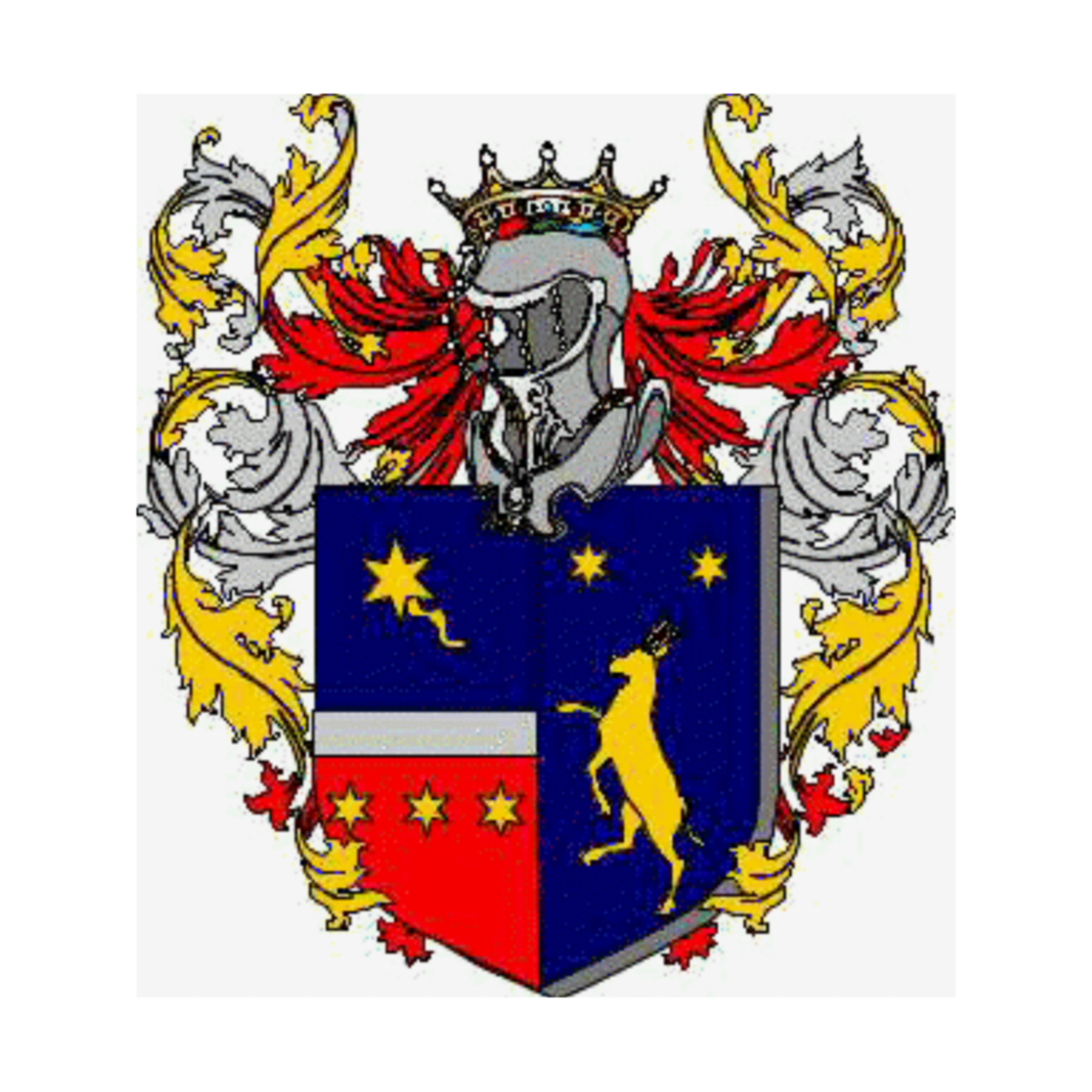 Wappen der FamilieMorichelli d'Altemps