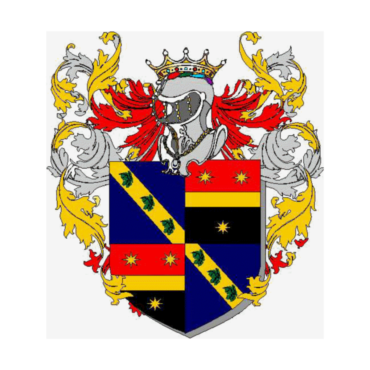 Escudo de la familiaBaldelli Boni
