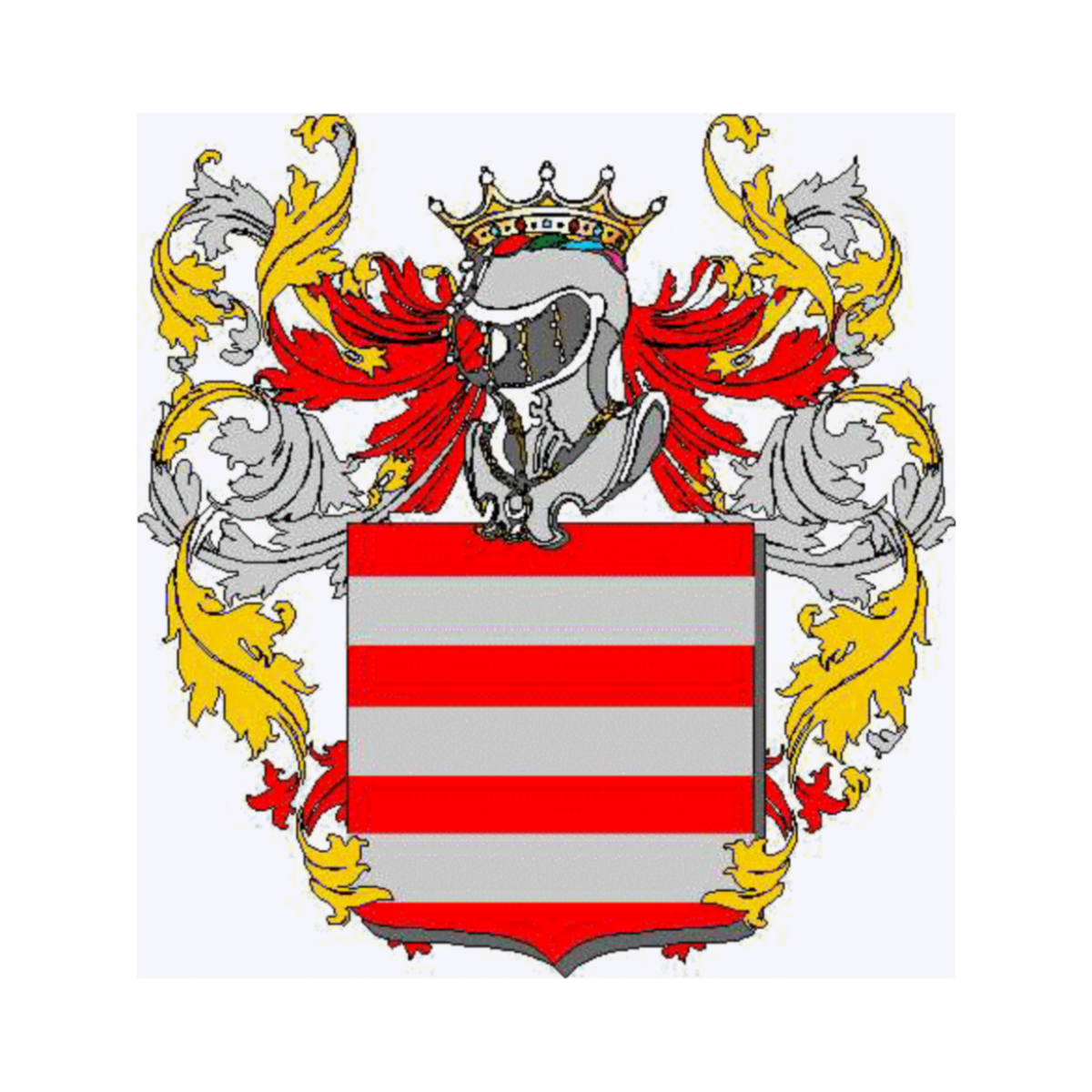 Wappen der Familie, Spazza,Spazza Canali,Spazzacanale,Spazzacanali