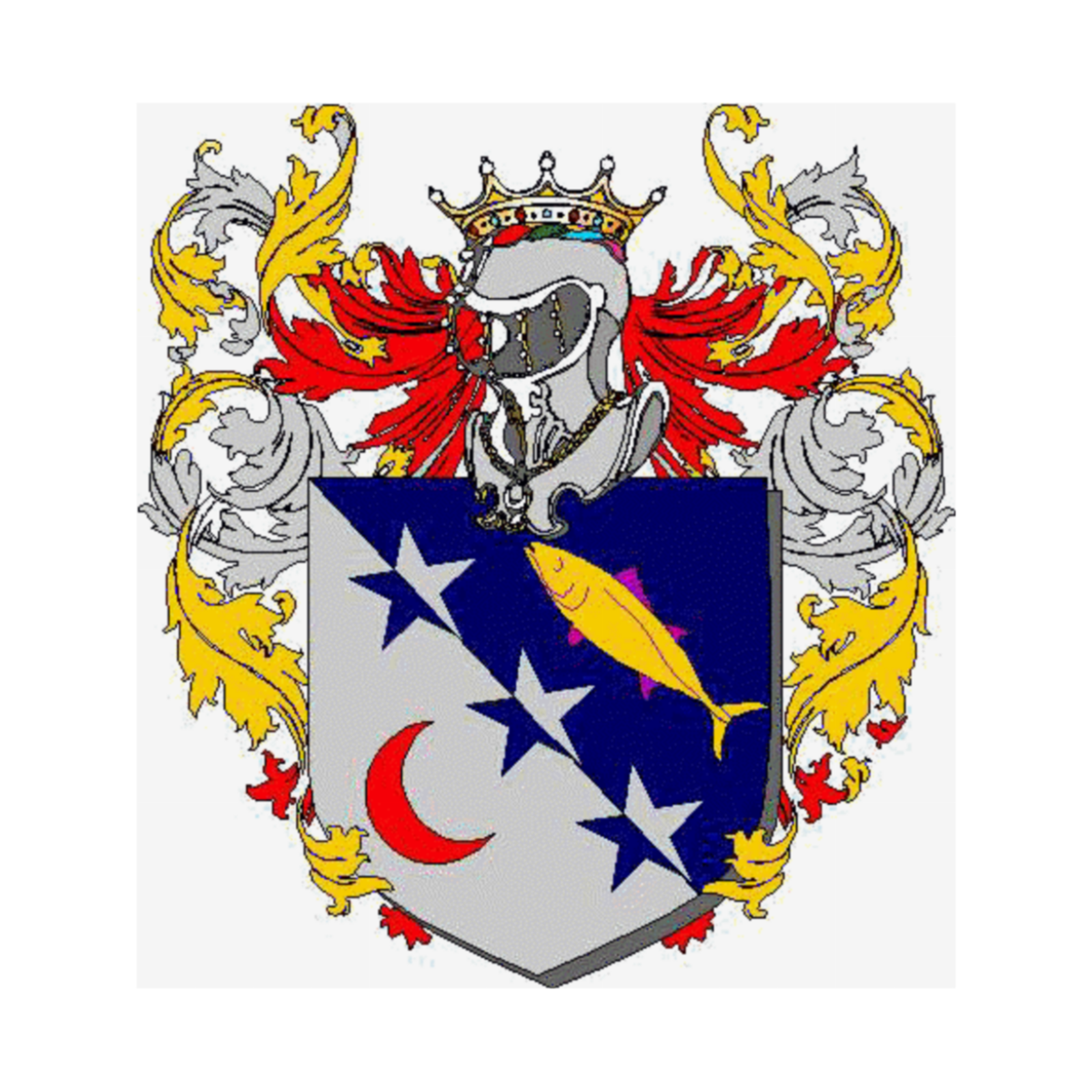 Coat of arms of familyOrestis, de Orestis