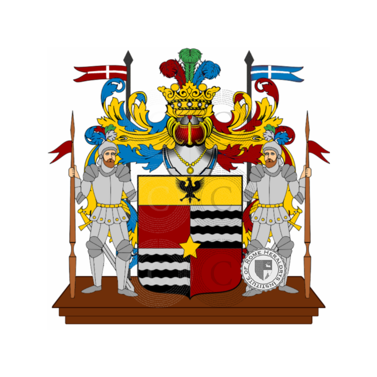 Coat of arms of familyorta