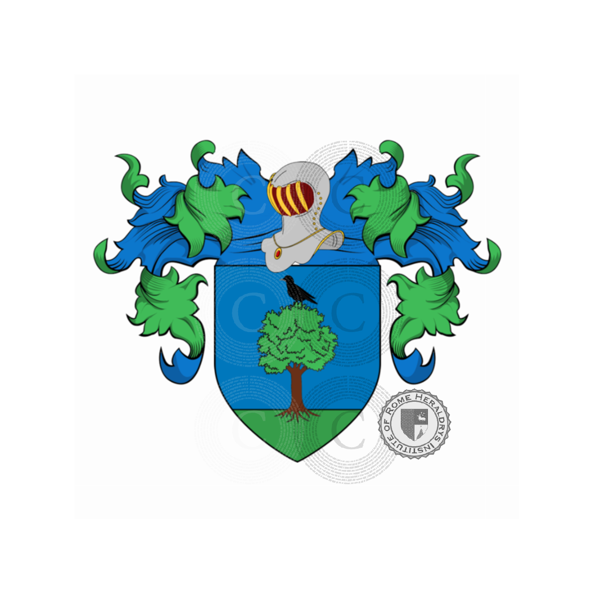 Wappen der FamilieOsella, Oselieri,Oselli