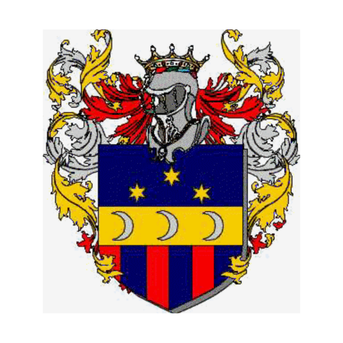 Coat of arms of familyPagnozzi