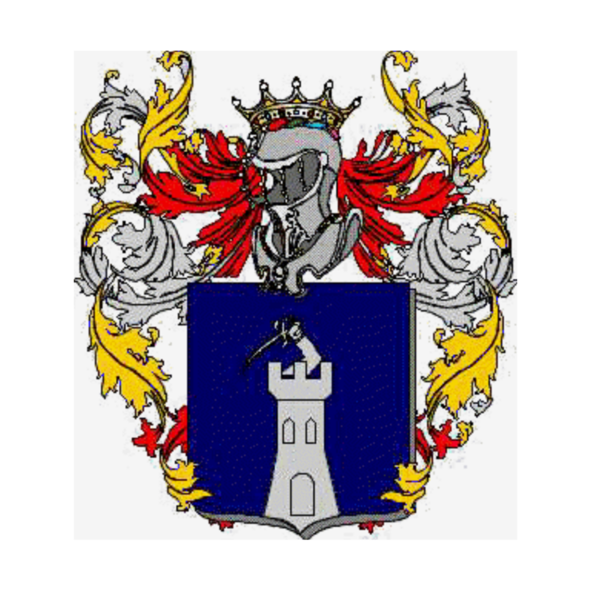 Coat of arms of familyPassarini, Palmiero (di)
