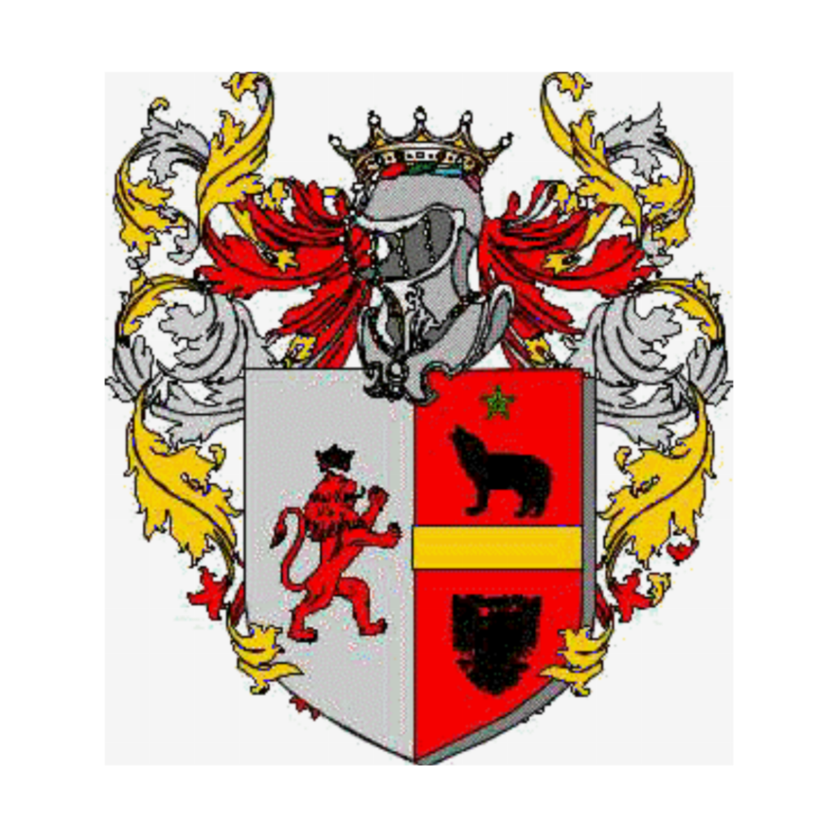 Coat of arms of familyPavesi Negri