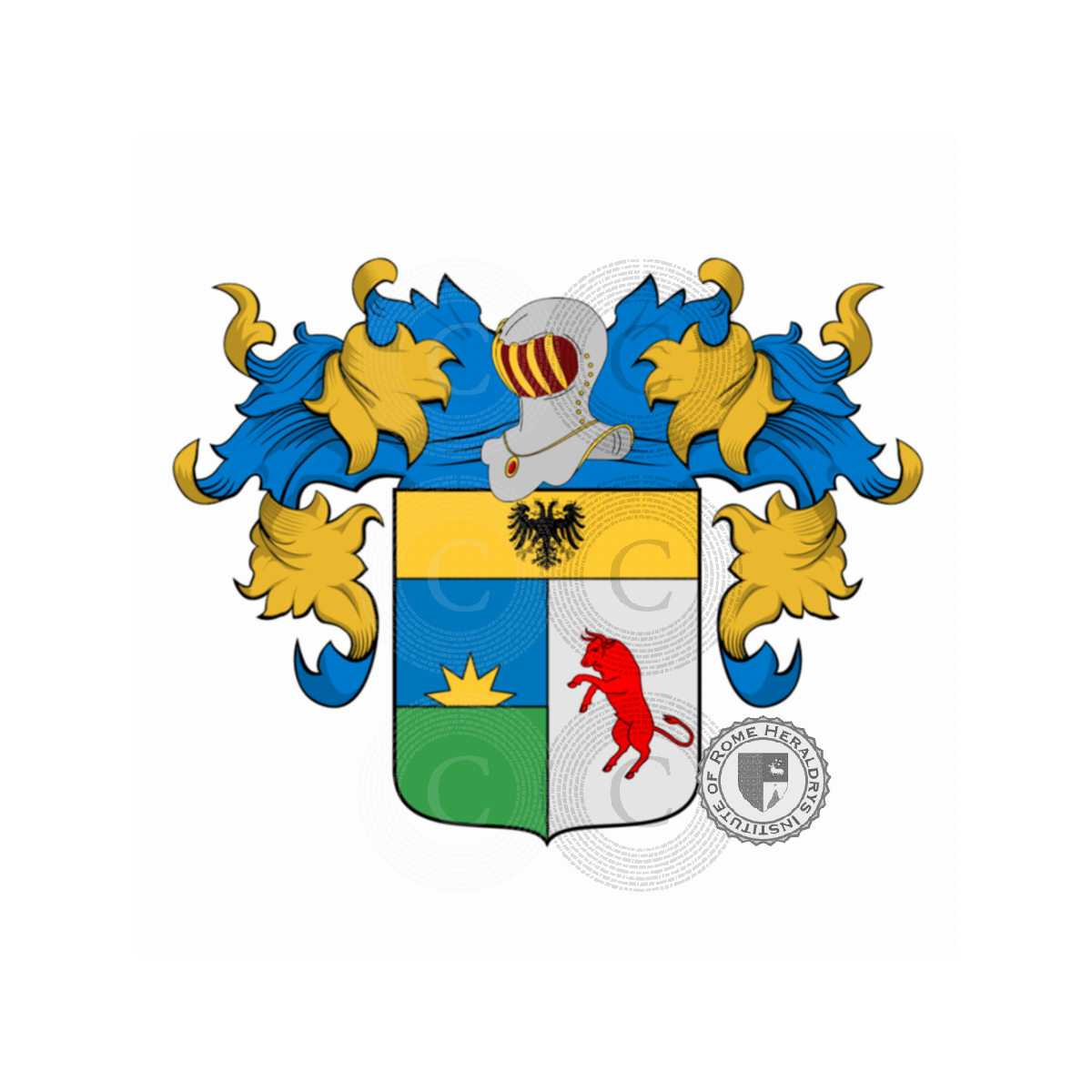 Escudo de la familiaPierucci