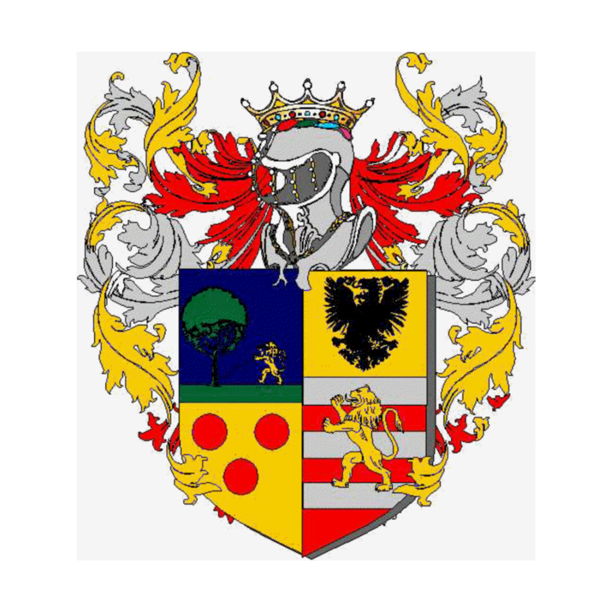 Wappen der FamilieAbbati Marescotti