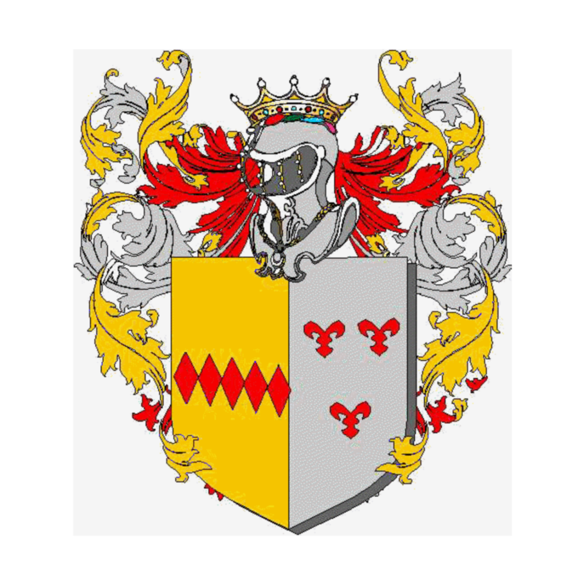 Wappen der FamilieBardi Serzelli