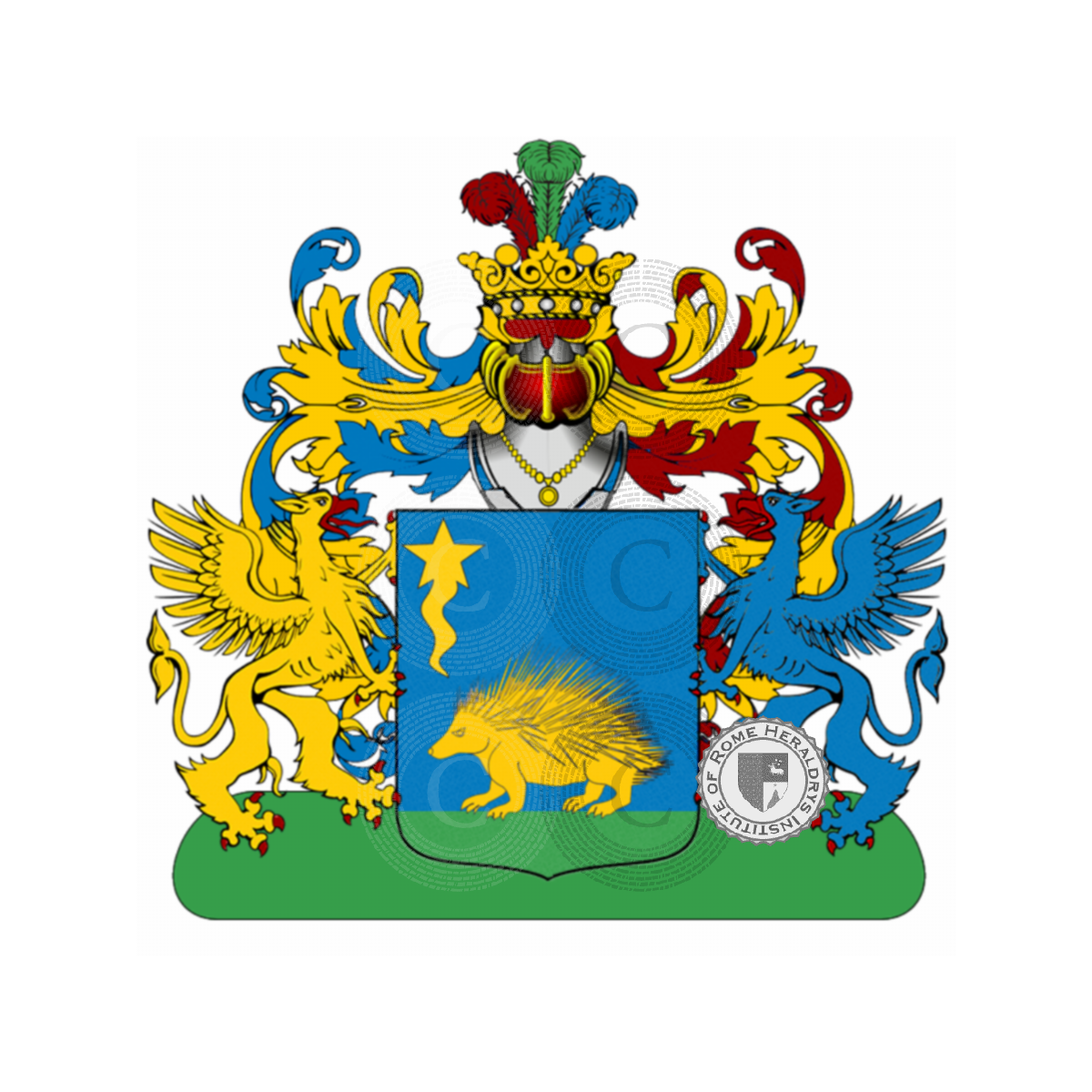 Coat of arms of familyricciarelli
