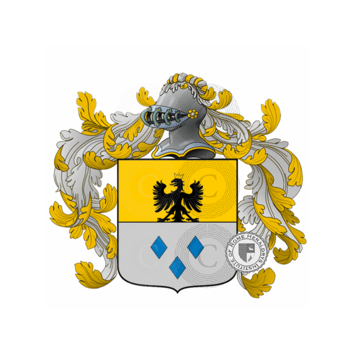 Wappen der Familiericotti, Nessi