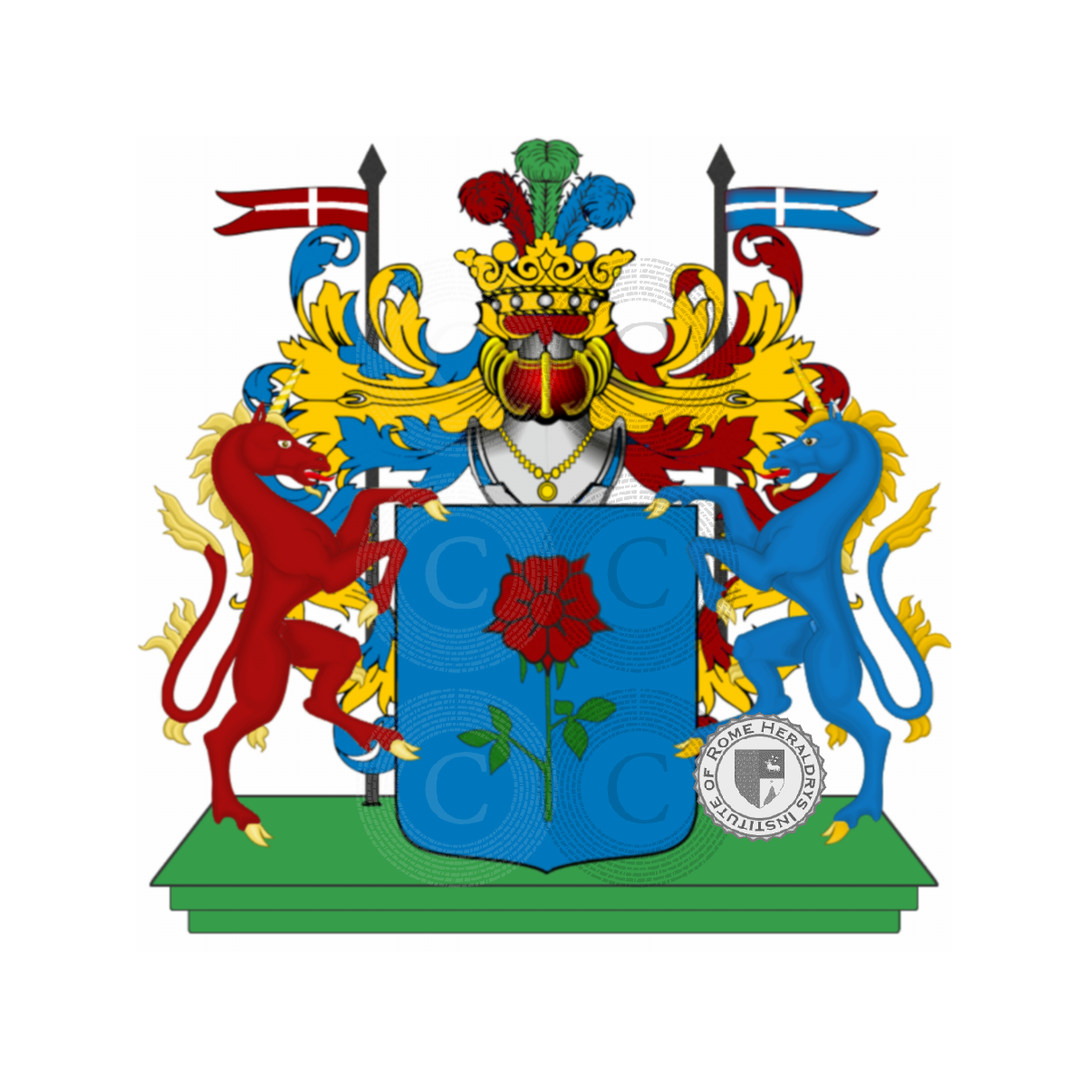 Coat of arms of familydella rosa