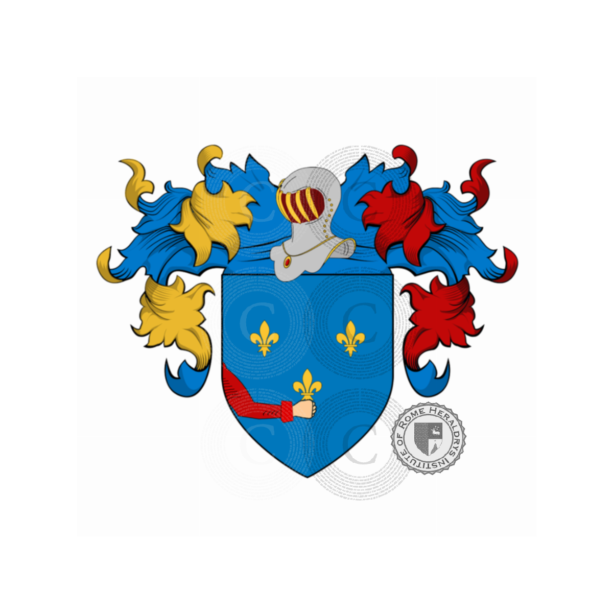 Wappen der FamilieSantini