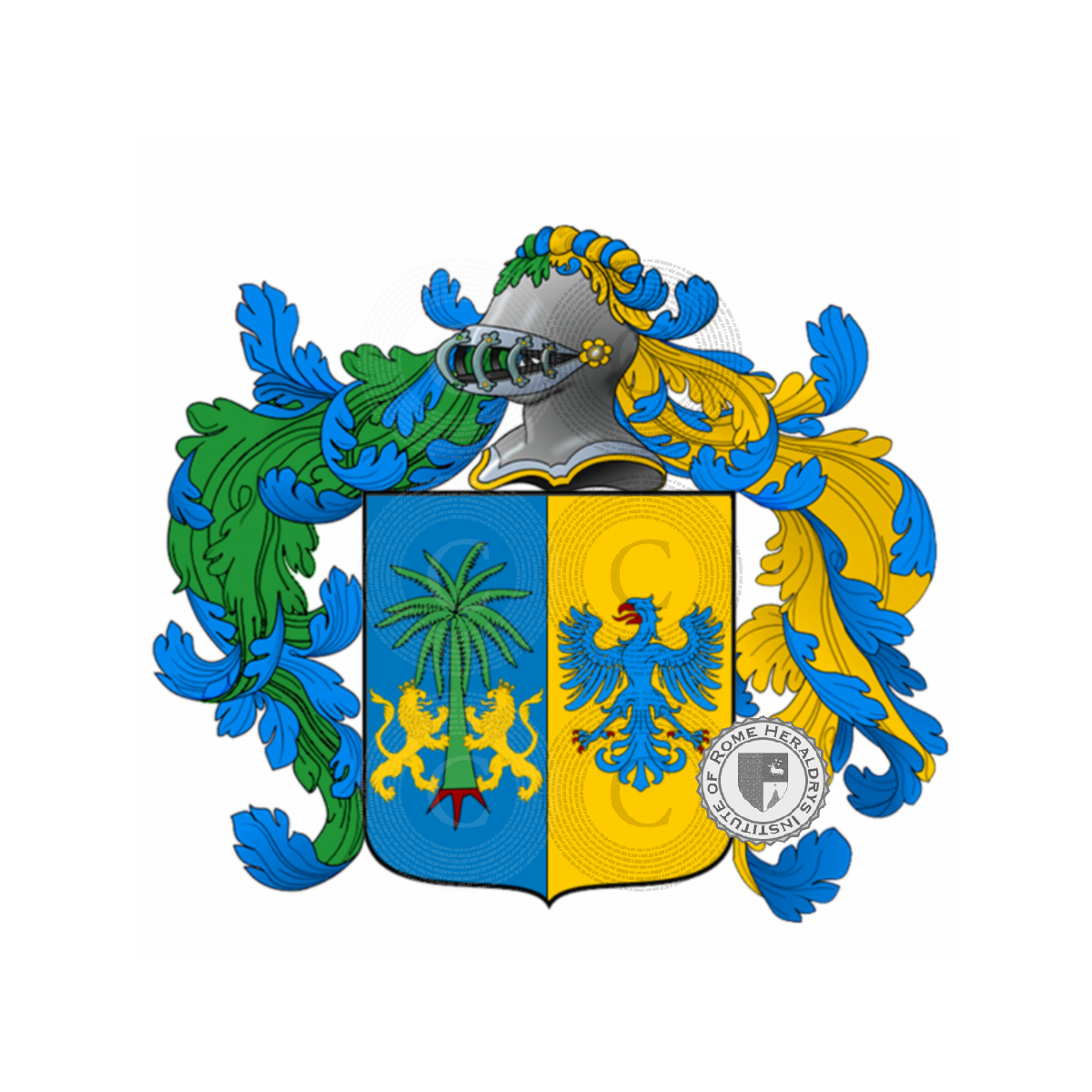 Escudo de la familiaSarno Prignano