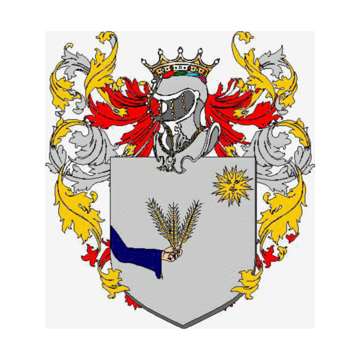 Escudo de la familiaSeccamani Mazzoli