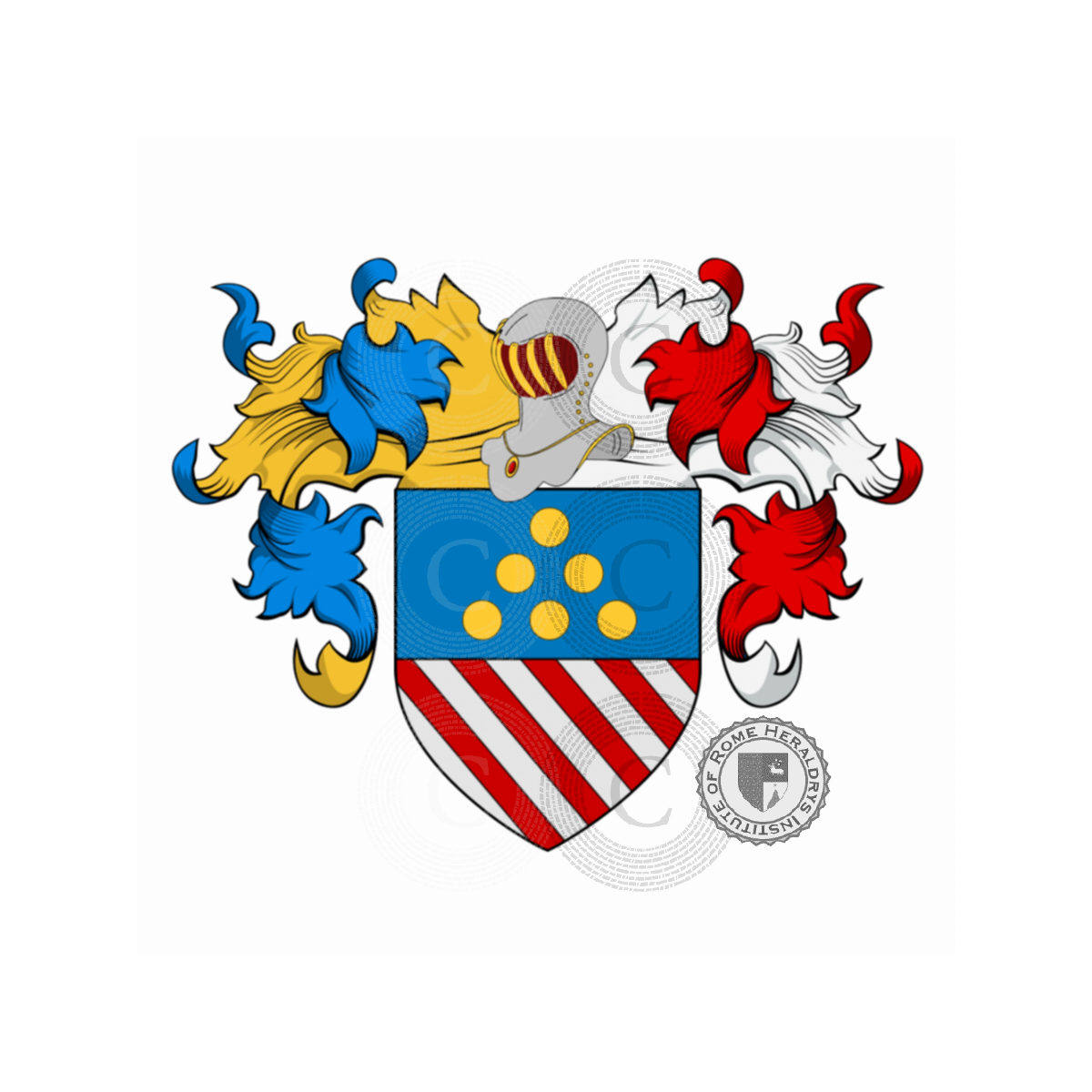 Coat of arms of familyTomini Foresti