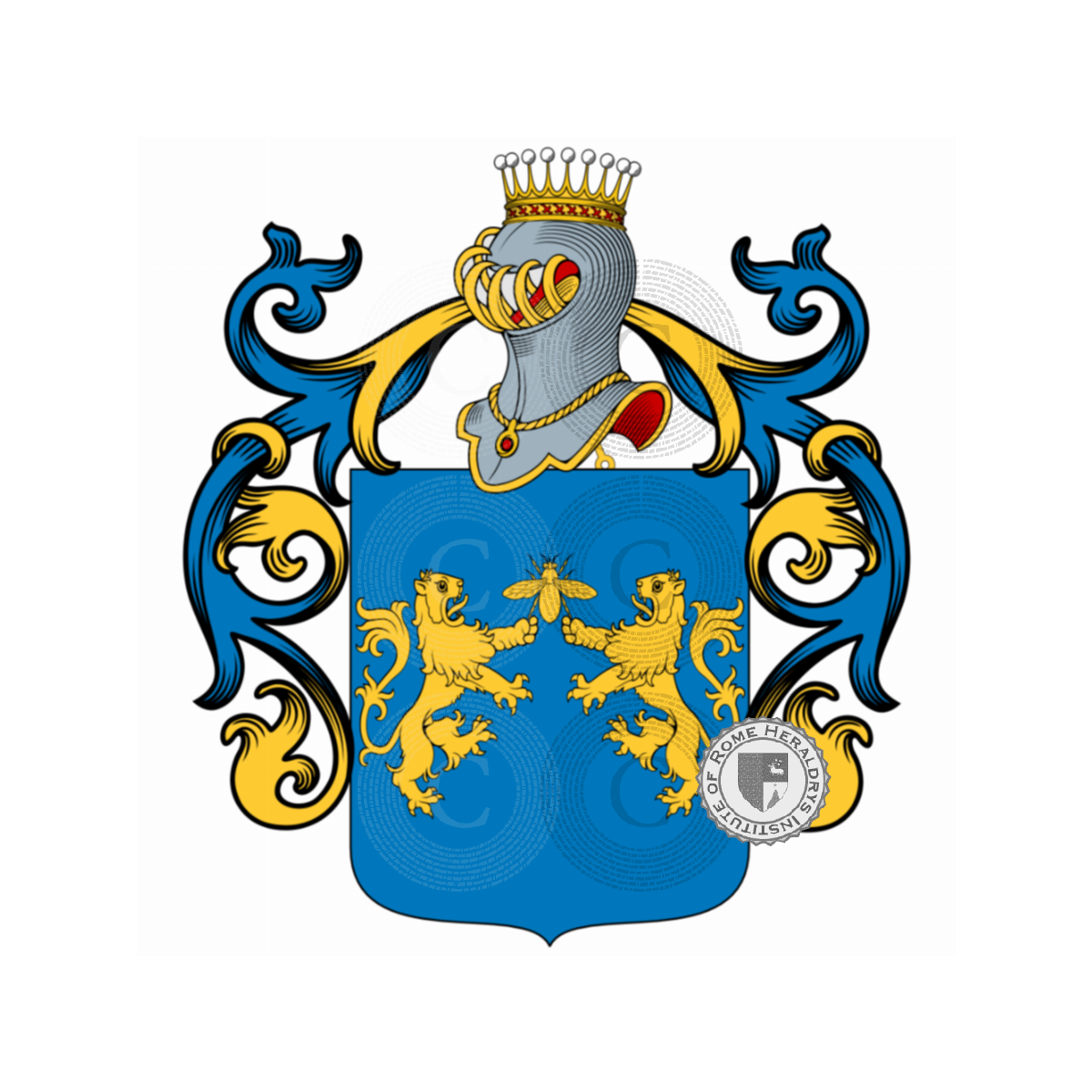 Escudo de la familiaMosconi de Fugaroli