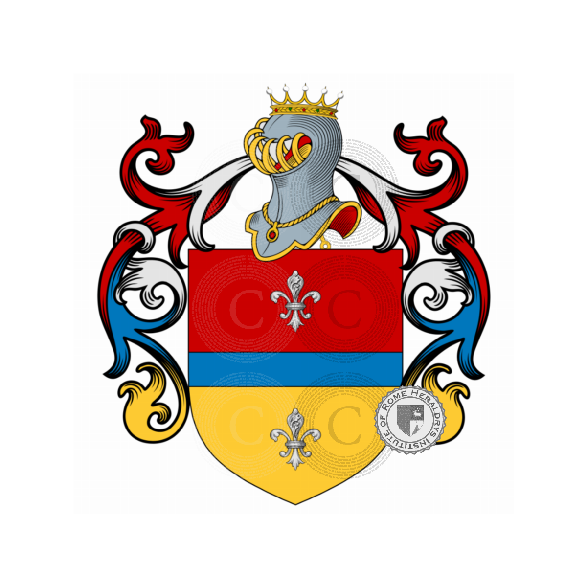 Coat of arms of familyZener, Zannier