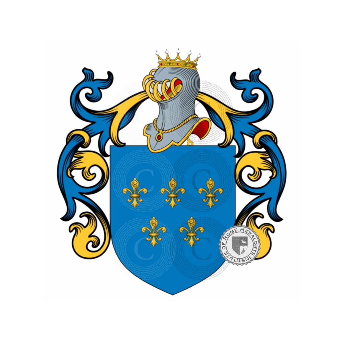 Wappen der FamiliePrato, da Prato,de Prato