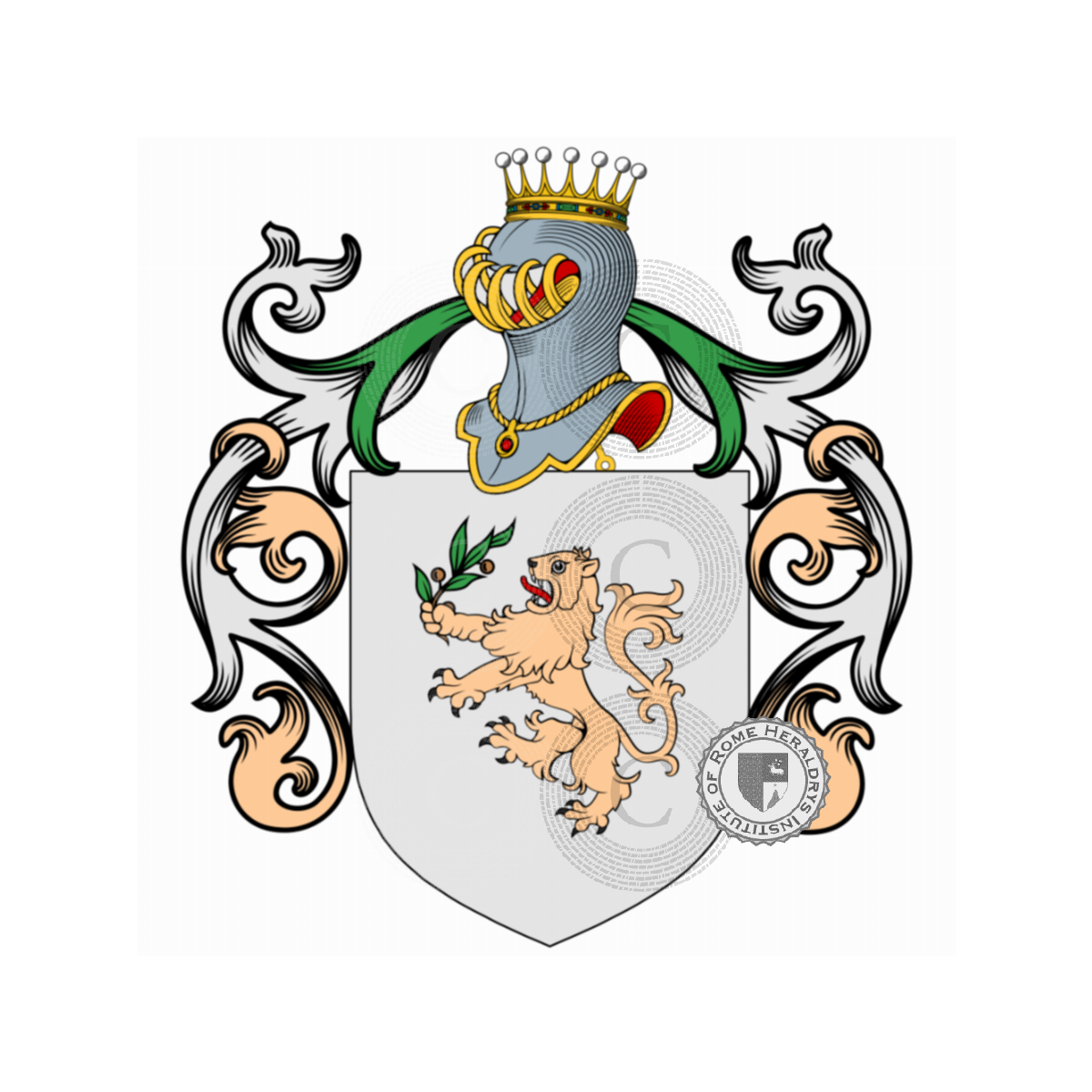 Escudo de la familiaModica di San Giovanni