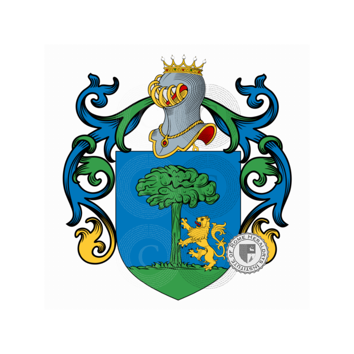 Escudo de la familiaMaggia, Maddi,Madius,Maggi-Via,Magi