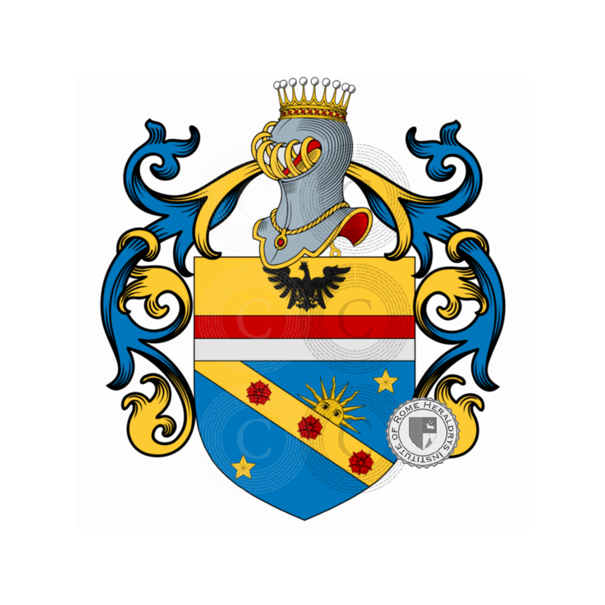 Coat of arms of familyBurgarella, Burgarella