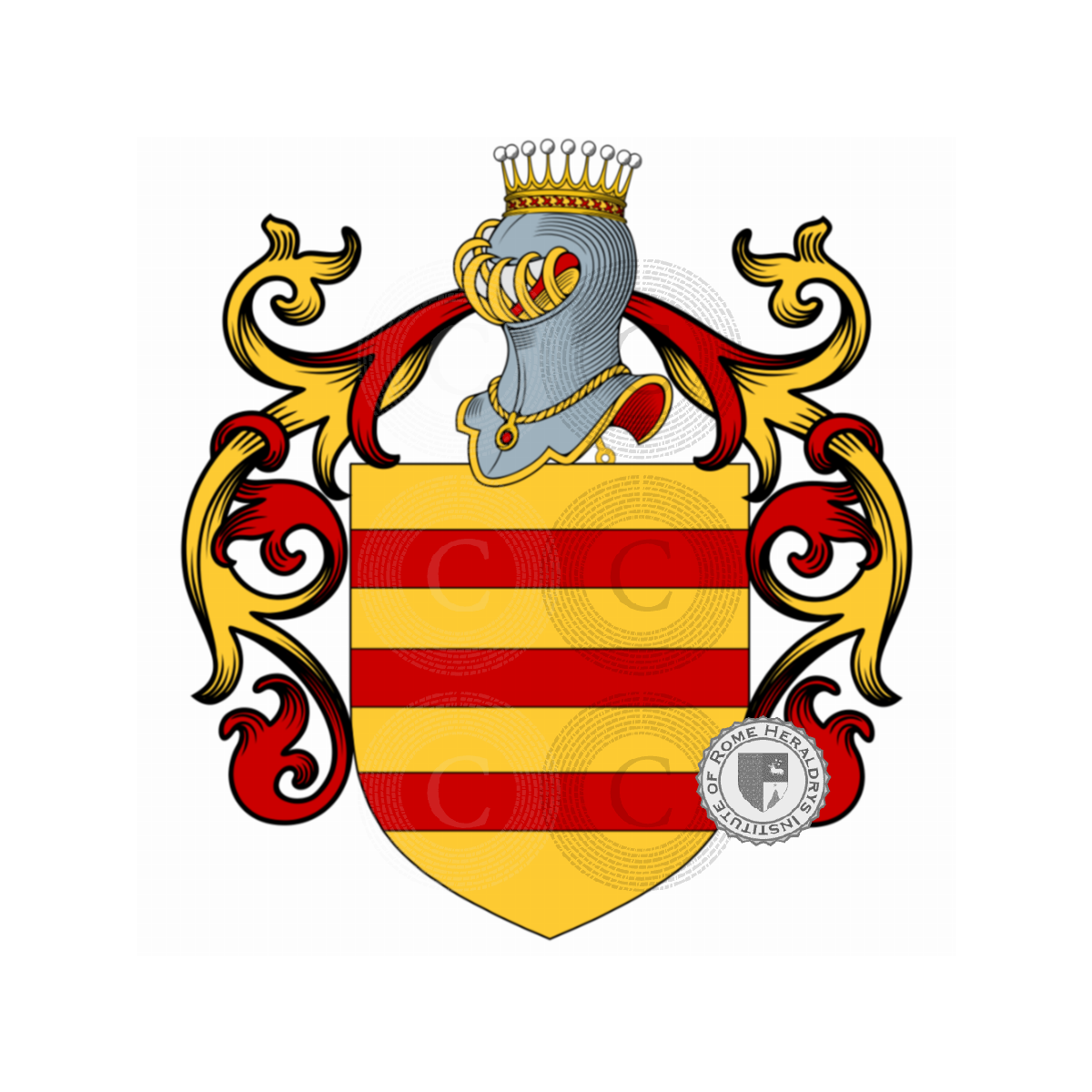 Wappen der FamilieBonaccolsi, Bonaccolsi,Bonacolsi