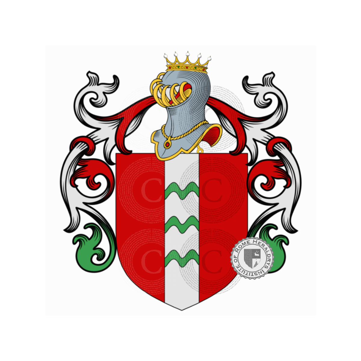 Wappen der FamilieBianca, della Bianca,la Bianca