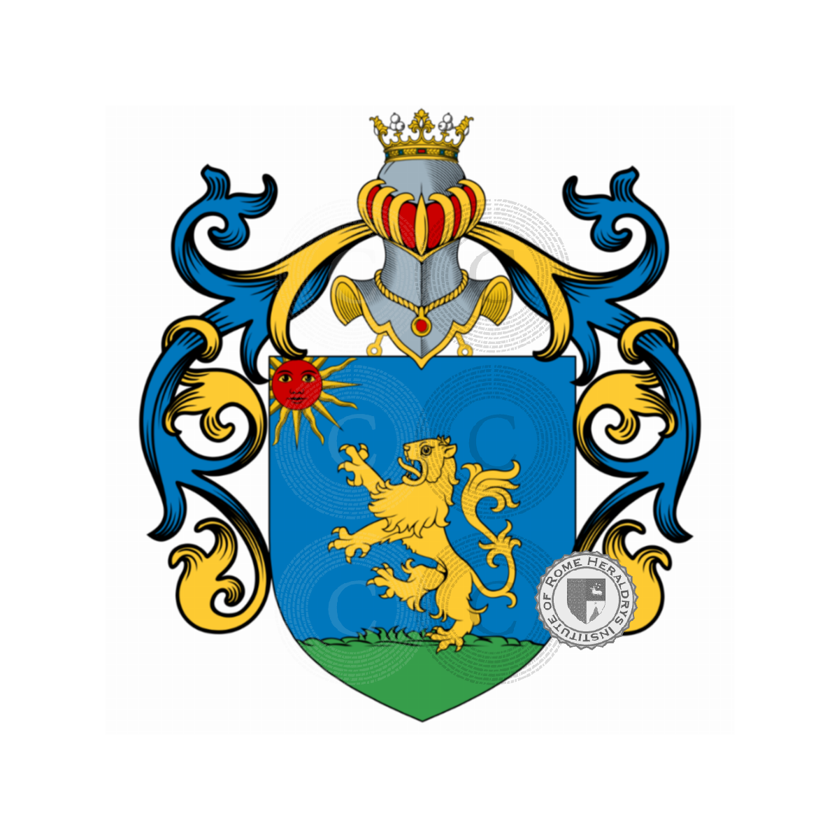 Coat of arms of familyAmodio, Amodei,Omodei