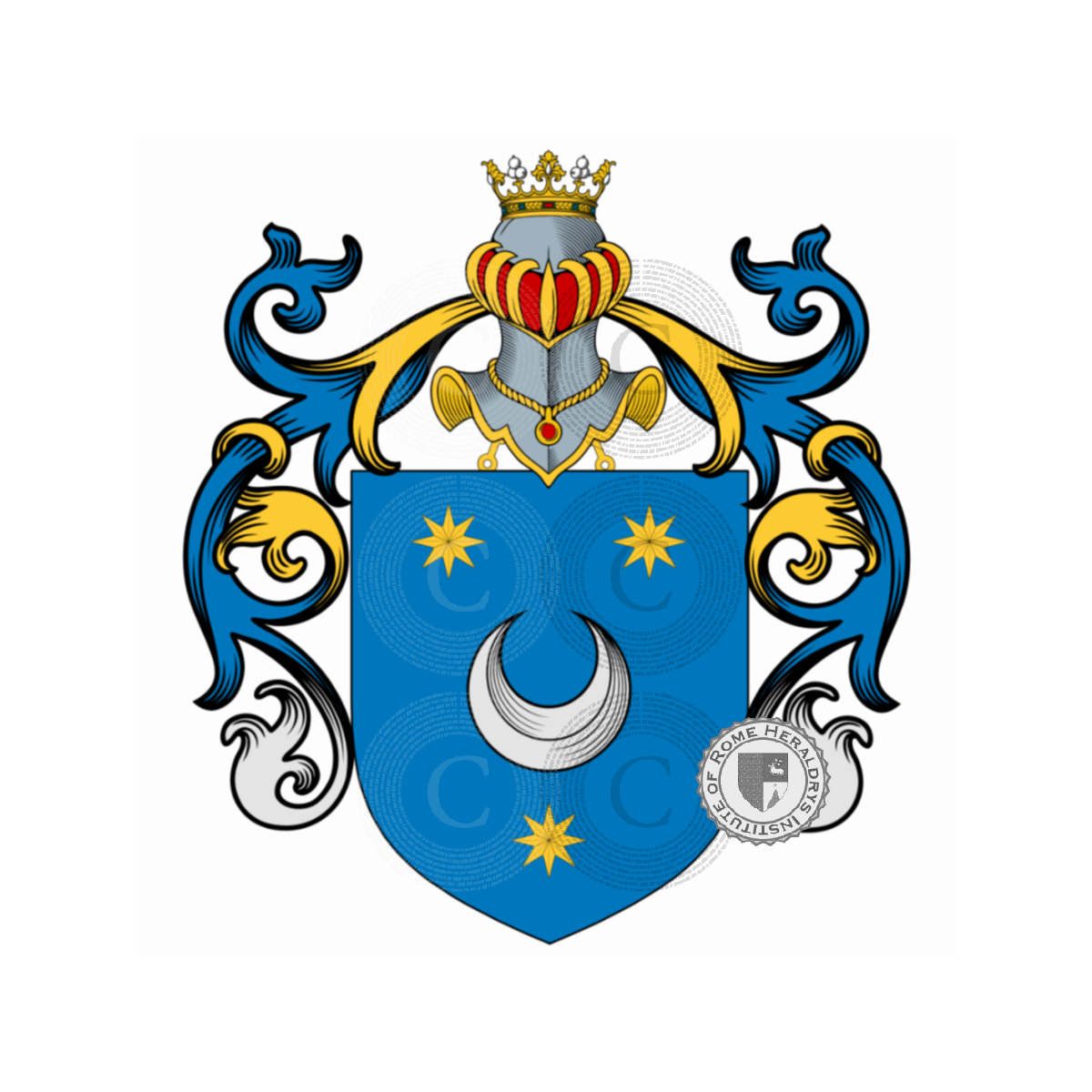 Wappen der FamilieComo, de Como,Tomo