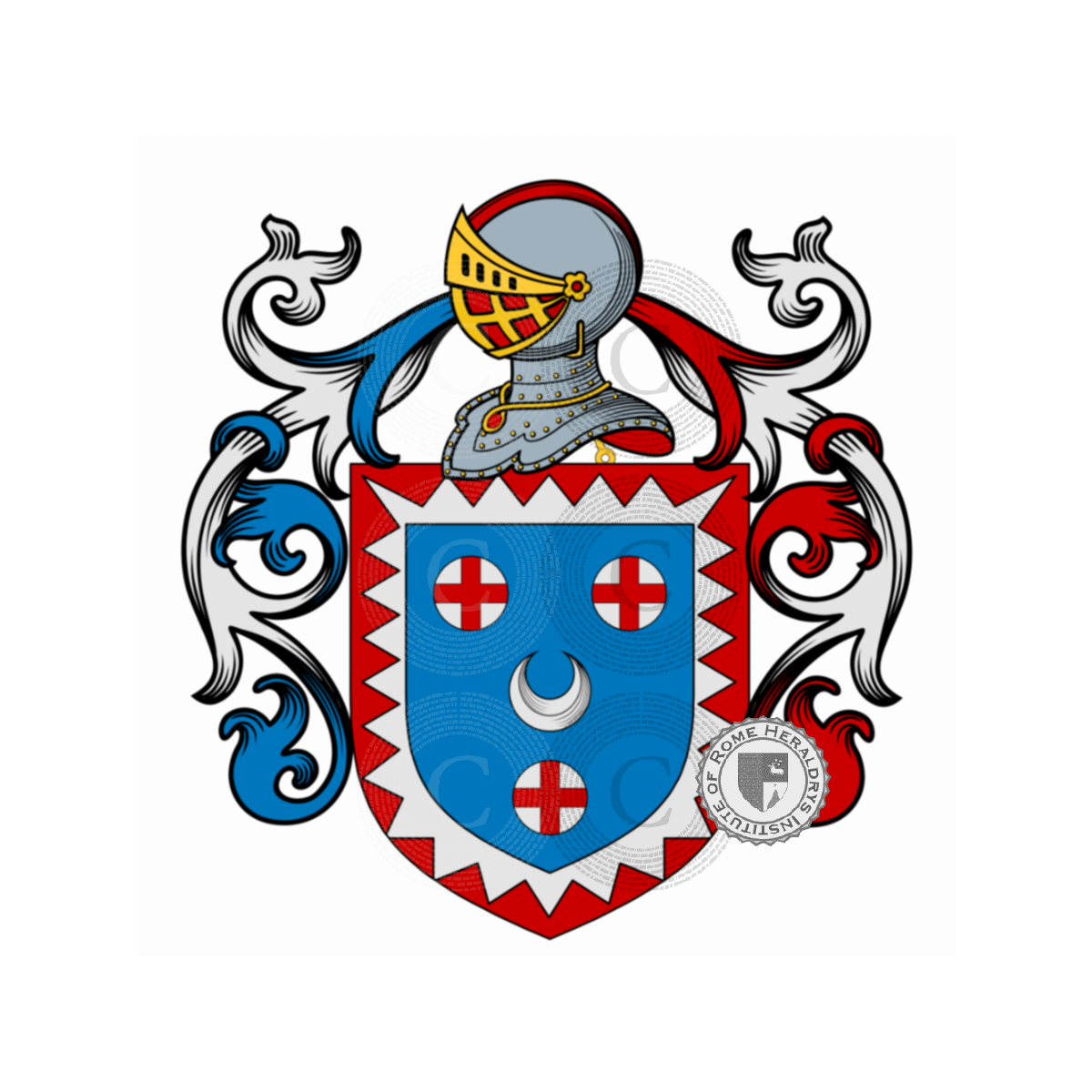Coat of arms of familyGabrielli de Gubbio, Gubbiotto