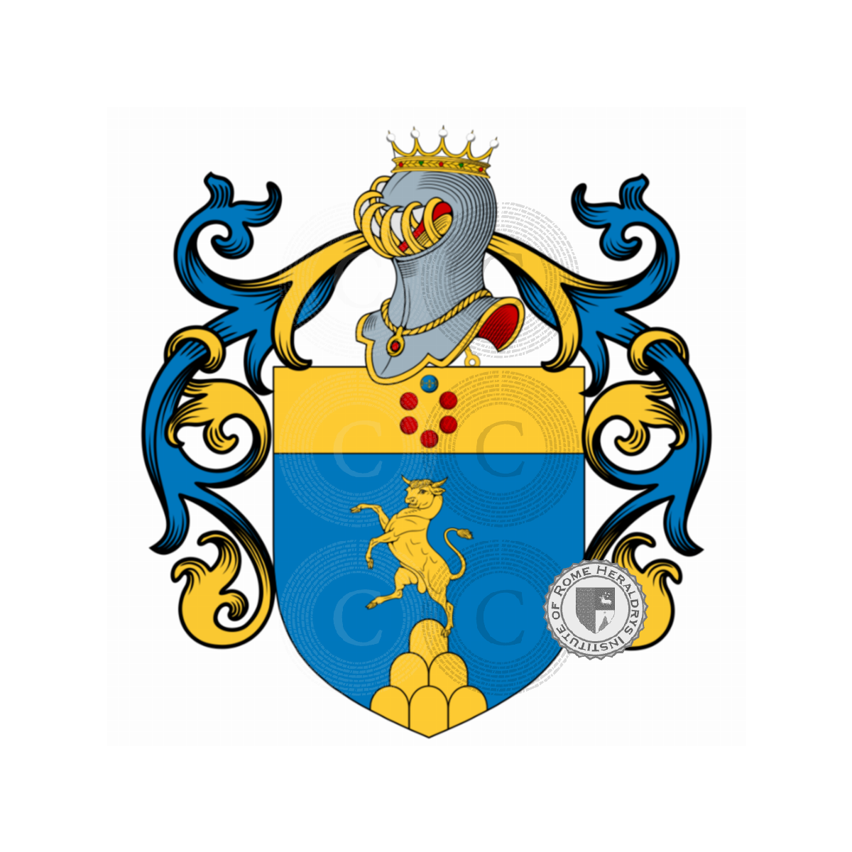 Coat of arms of familyPasserini, Passerina