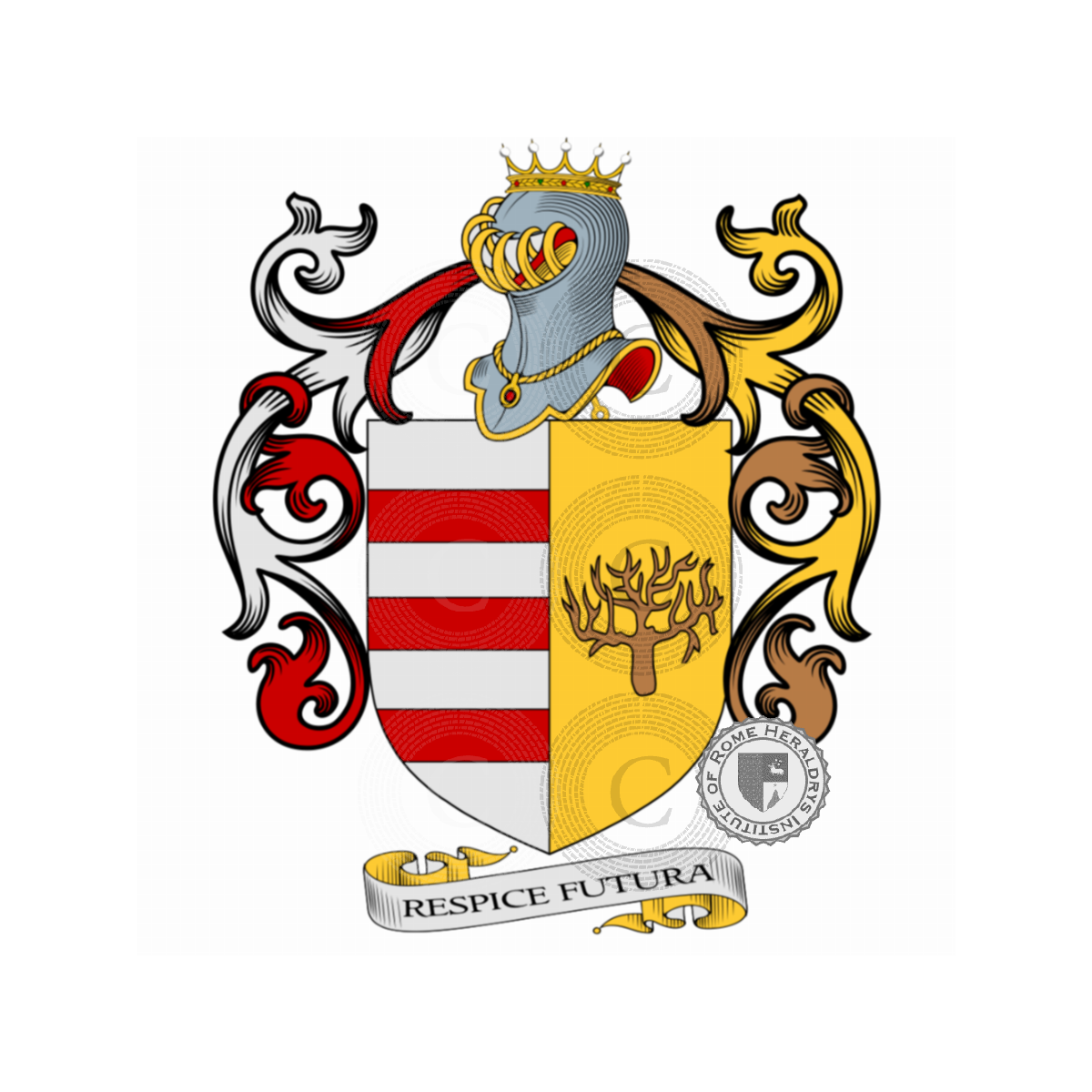 Escudo de la familiaMombello, Mombel,Mombelli,Montbel