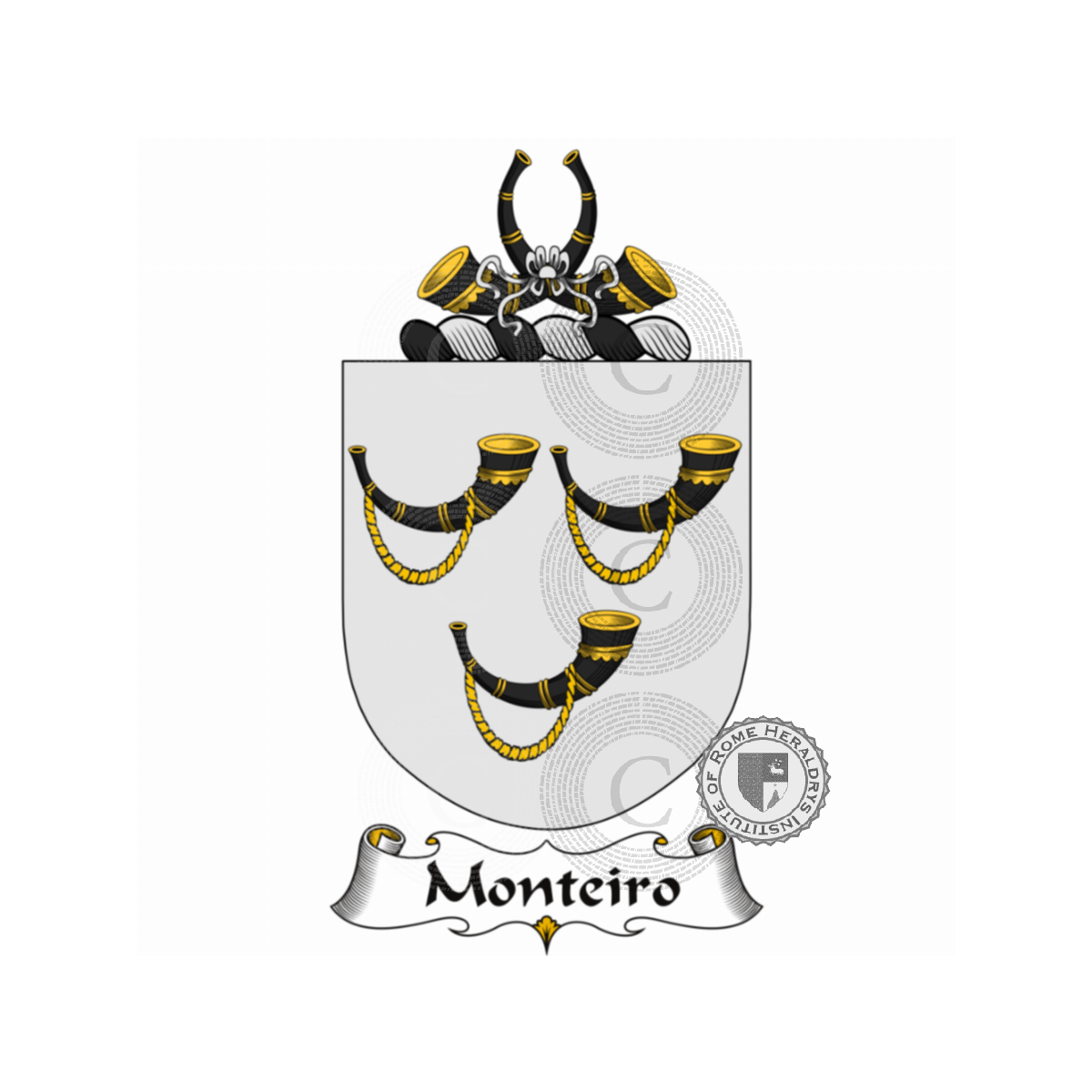Coat of arms of familyMonteiro