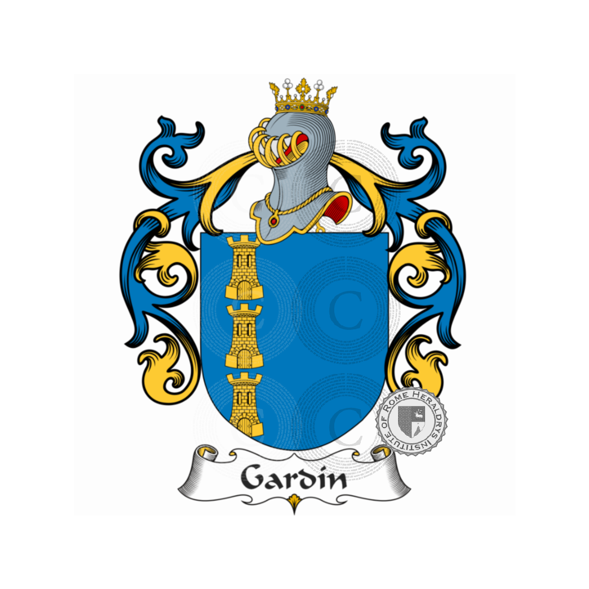 Escudo de la familiaGardìn
