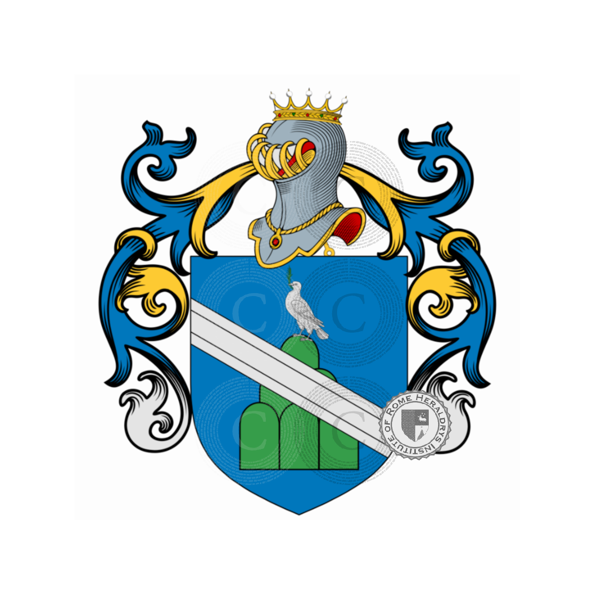 Wappen der FamiliePaolocci, Paolocci