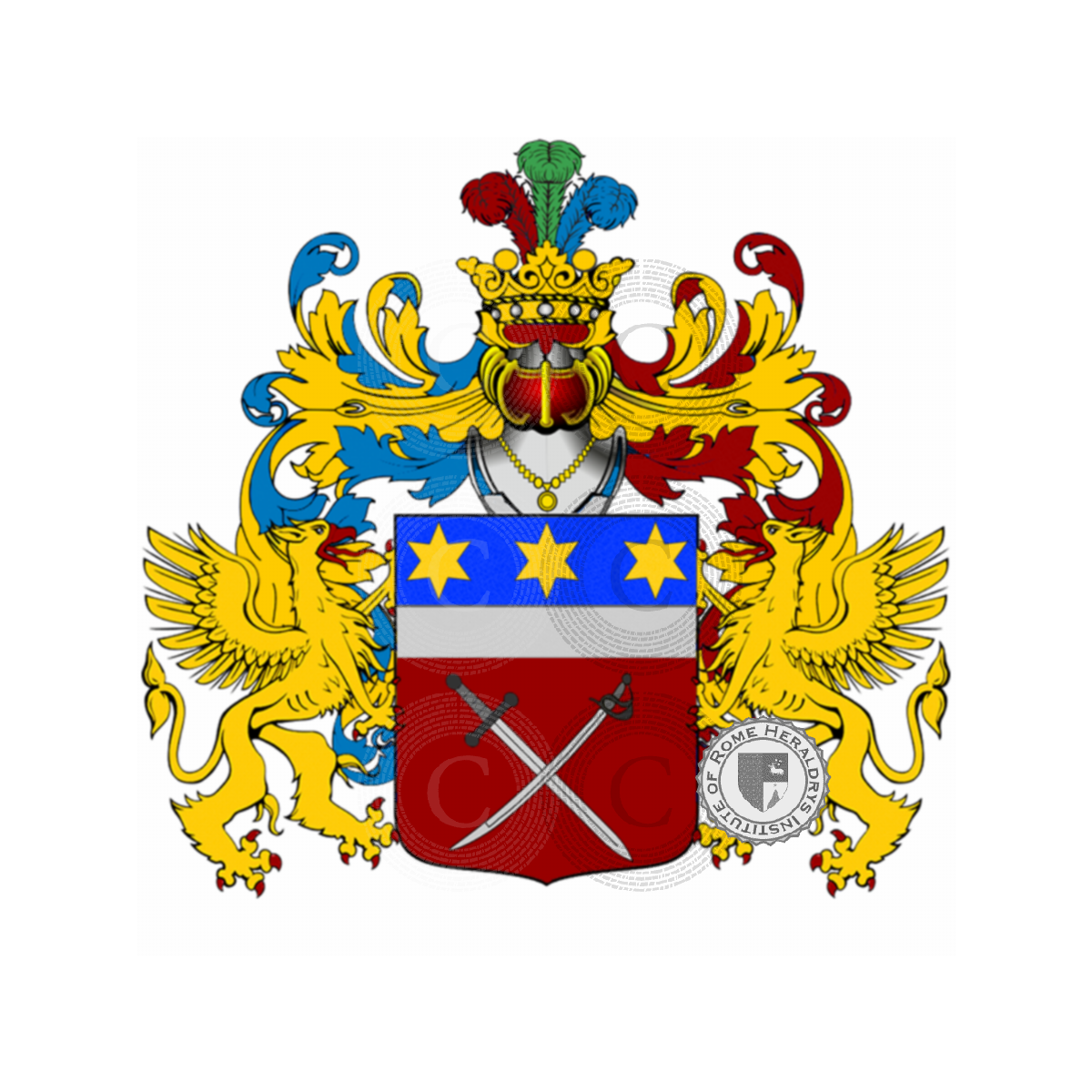 Wappen der FamilieScaccia, Scaccio