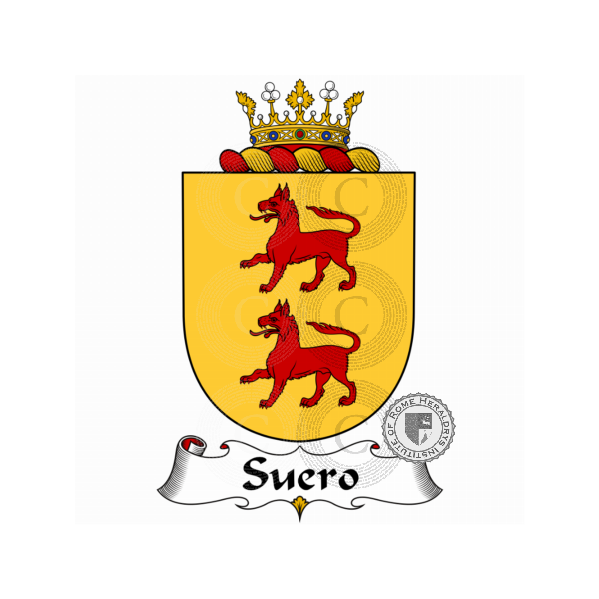 Coat of arms of familySuero