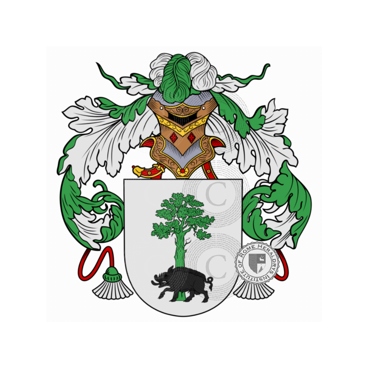 Coat of arms of familyPedròn