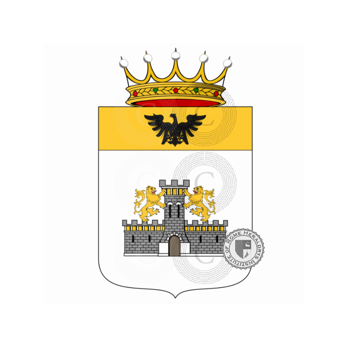 Coat of arms of familyCella, Celle,della Cella,Milleto,Tiracelle,Tirapelle