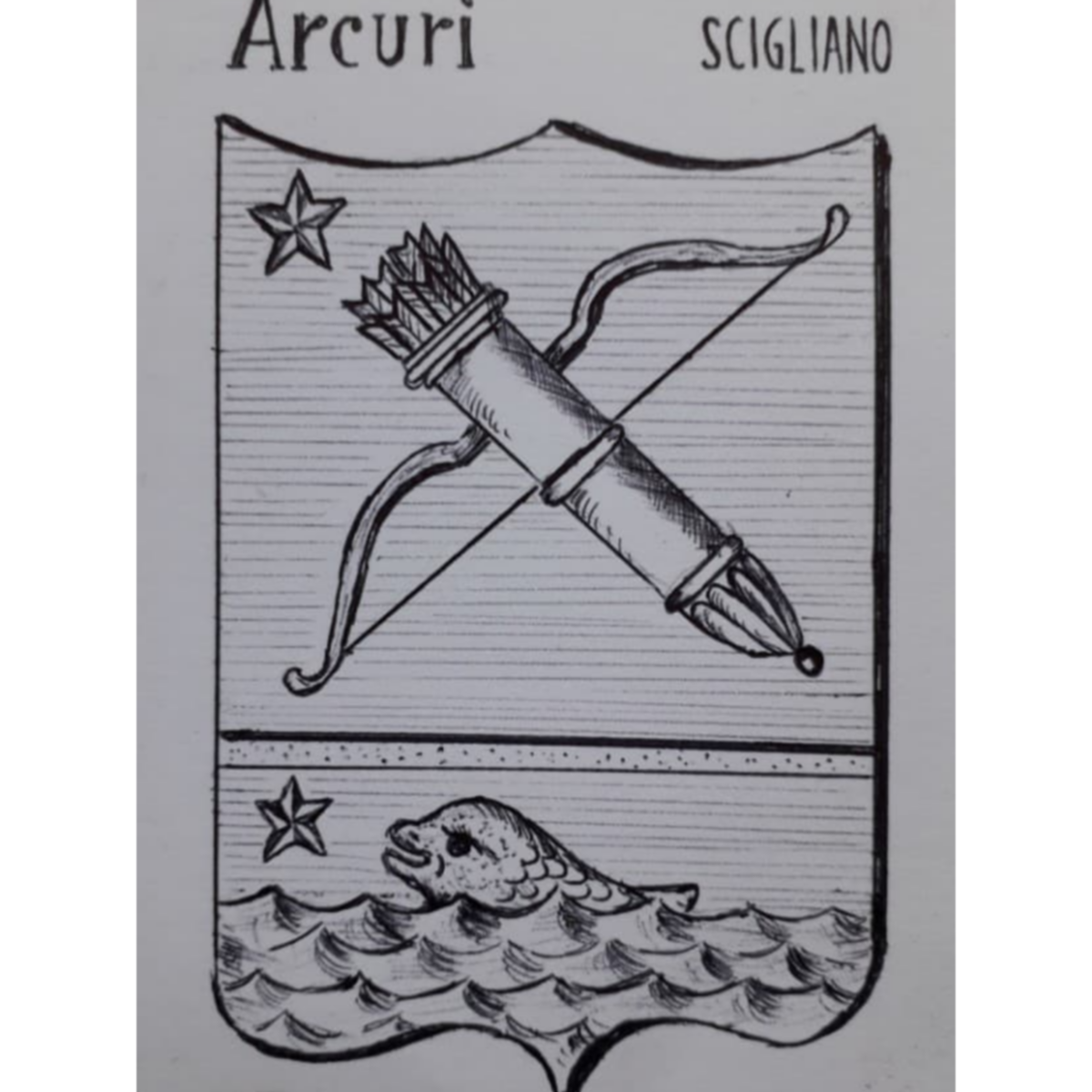 Coat of arms of familyArcuri