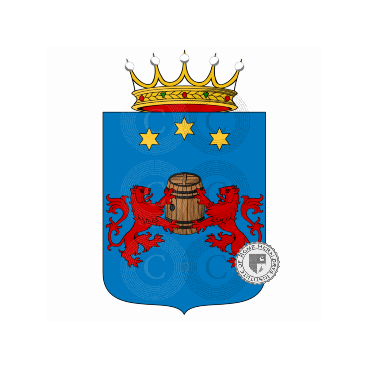 Coat of arms of familyBottaro, Botara,Botarro