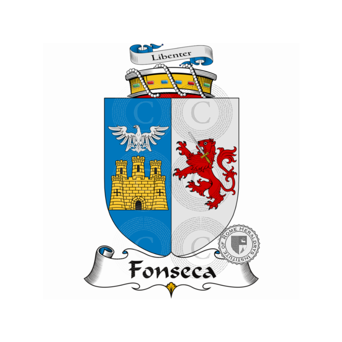 Coat of arms of familyFonseca