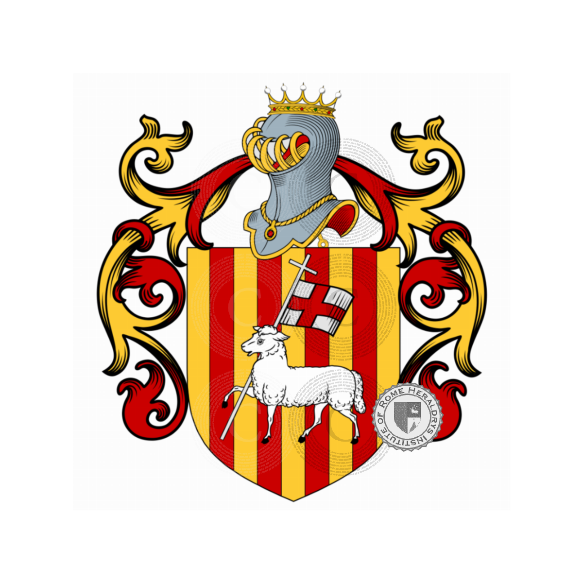 Escudo de la familiaPasquale, de Pasquale,DePasquale,Pasca,Pascale,Pascuale