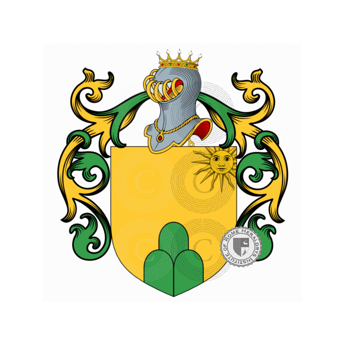 Coat of arms of familyMontagna